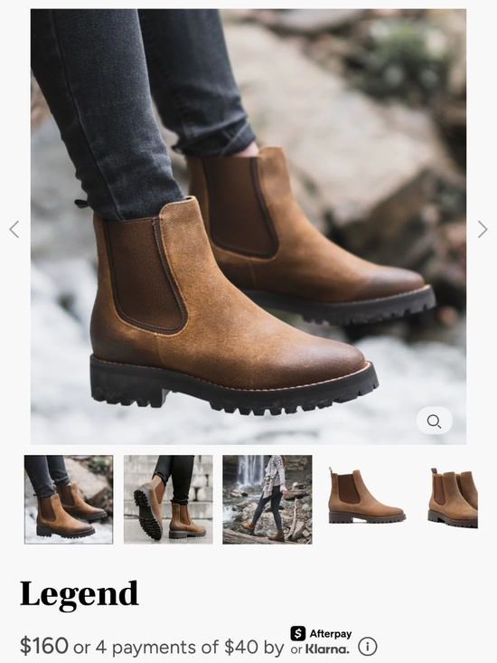 Thursday Boot Company Shoes - Garden Girl Thursday Boot Co, Chelsea Legend Size 8.5 “Safari”